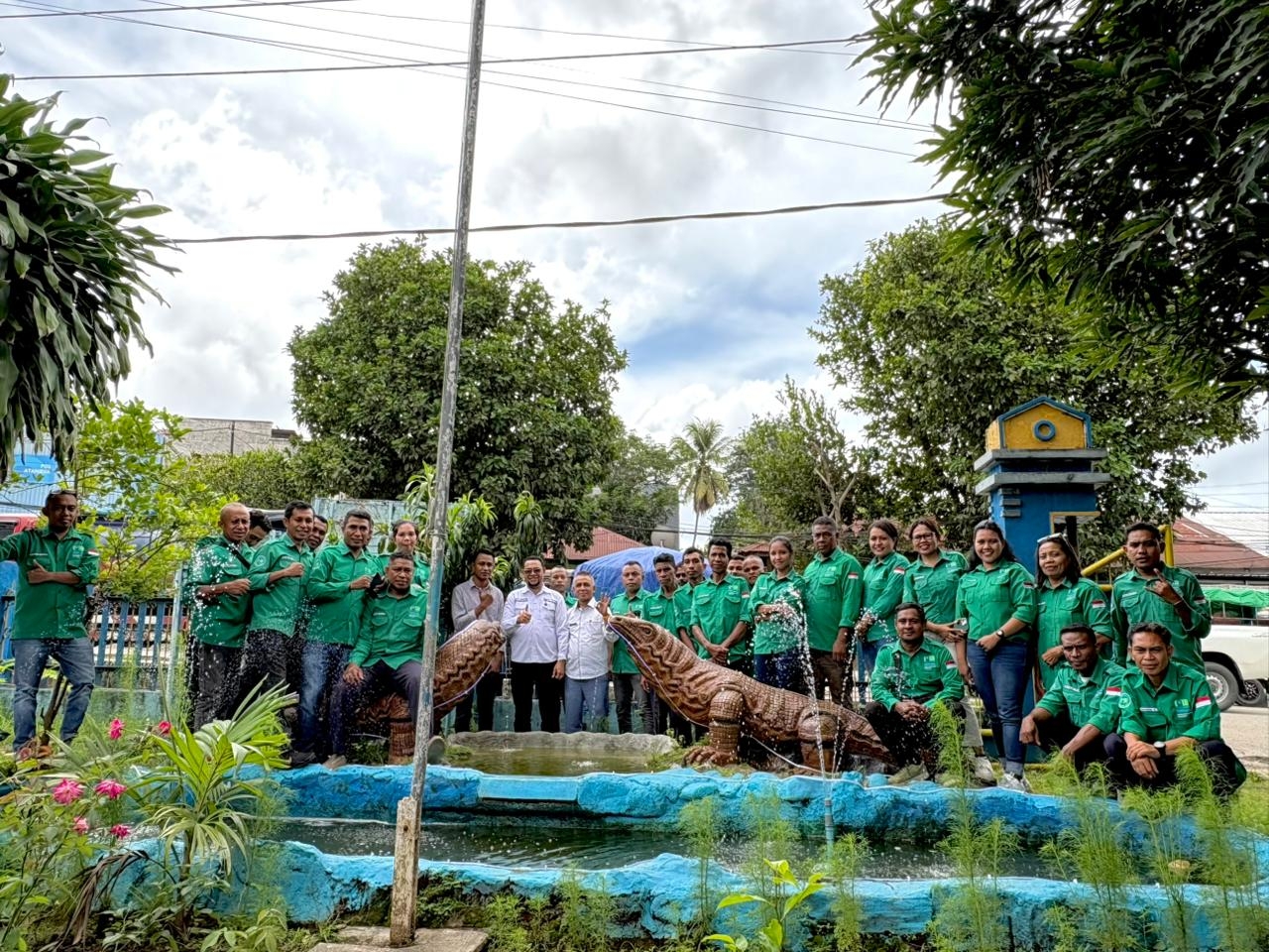Bersama wakil Bupati Belu