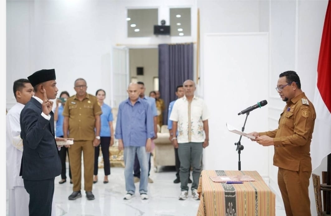 Pelantikan Direktur Perumda Air Minum Kabupaten Belu