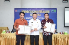 PDAM Kabupaten Belu Menjalin Kerjasama dengan PT. Bank Negara Indonesia (Persero) TBK.